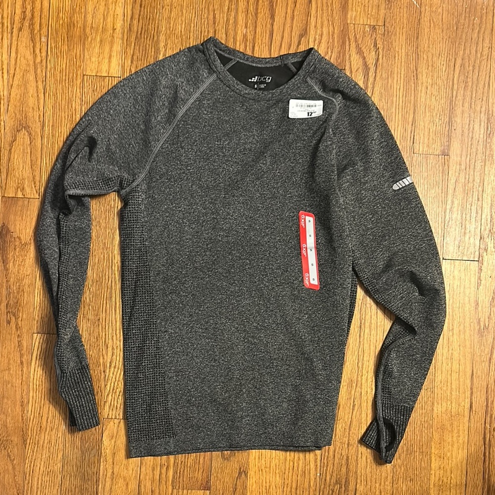 BCG Dark Gray Long Sleeve Tee